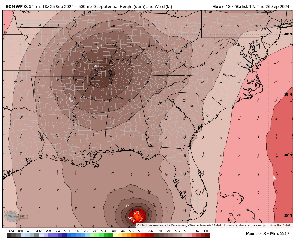 Ecmwf Deterministic Se Z500 Barbs 1727287200 1727352000 1727524800 40