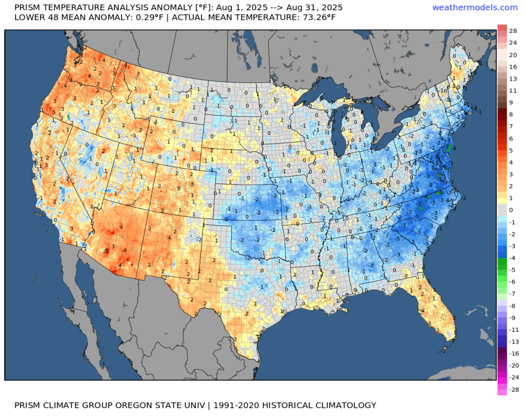 Prism conus tavg anom aug2025